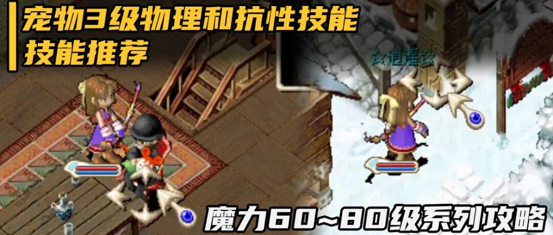 魔力攻略宠物如何学习3级物理和抗性技能技能推荐60至80级系列之八